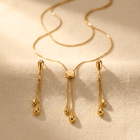 Teardrop Chain Pendant Jewelry Set