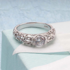 Elegant Sterling Silver Ring