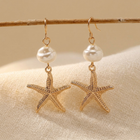 Coastal Metal Everyday Travel Earrings