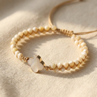 Bohemian Braided Shell Bracelet