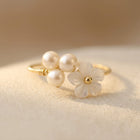 Delicate Artisan Gold Ring