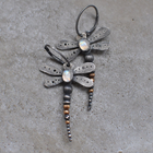Dagny moonstone earrings