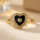 Bohemian Heart Ring