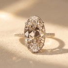 Classic Solitaire Four Prong Cubic Zirconia Ring