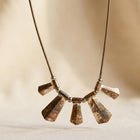 Bohemian Geometric Handmade Metal Necklace