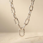 Boho Chunky Iron Chain Link Necklace