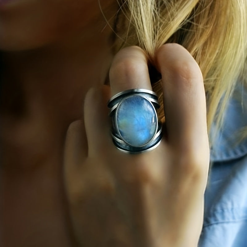 Magic moonstone ring