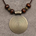 Brown Beaded Wire