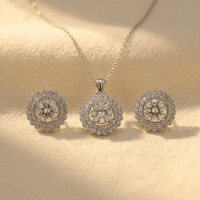 Geometric Round Bohemian Jewelry Set
