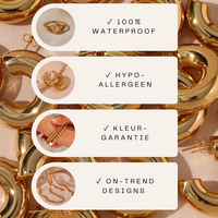 June Basic Huggie Hoops Gold