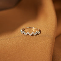 Handcrafted Highs & Lows Ring for Daughter
