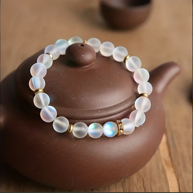 Trust beads moonstone bracelet