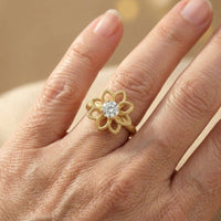 Delysian Queen Solitaire Ring