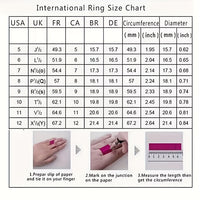 Elegant Purple Zirconia Diamond Accent Band Ring