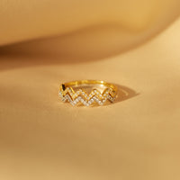 Handcrafted Highs & Lows Ring for Daughter