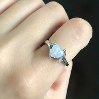 Estelle moonstone ring