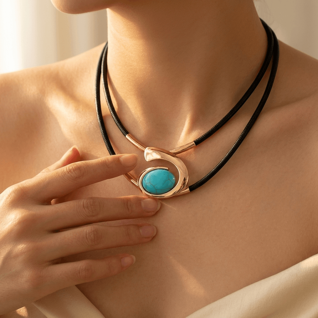 European And Retro Design Bohemian Style Necklace