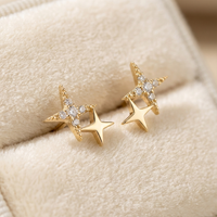 Shimmering Star Earrings