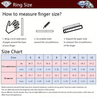 Stylish Wide Inlay Cubic Zirconia Band Ring