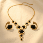Gradient Shaped Y Necklace Set