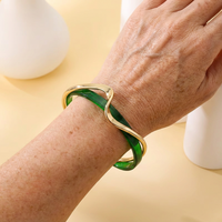 Emerald Wave Bracelet