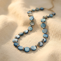 Bohemian Shell Beaded Beach Necklace