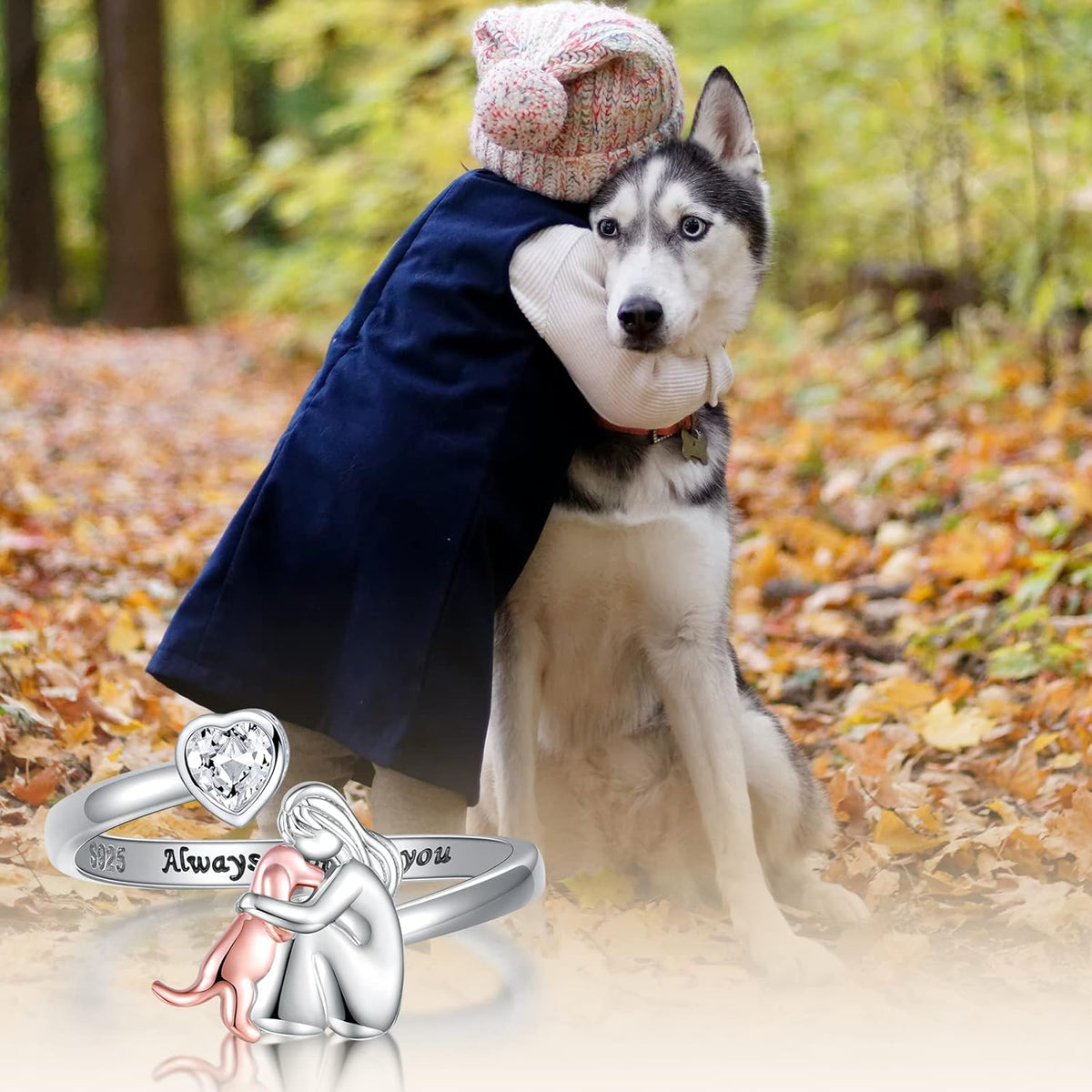 Adjustable ring - Always in My Heart