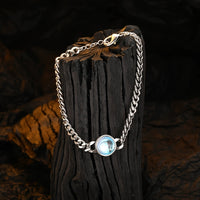 Inner voice moonstone bracelet