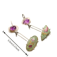 Bohemian Irregular Geometric Enamel Colorful Earrings