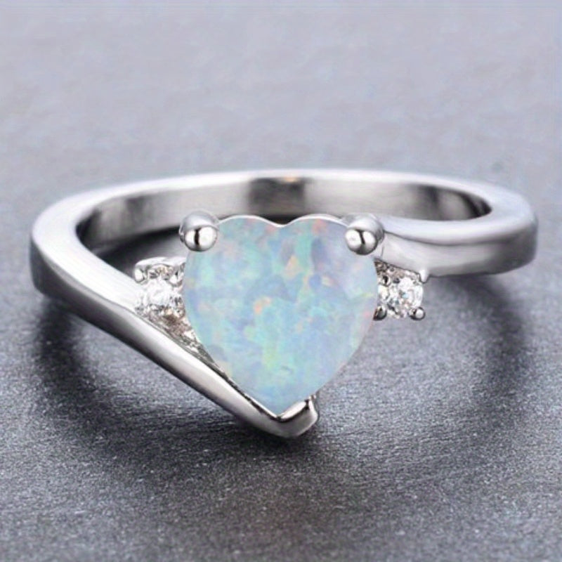 Estelle moonstone ring