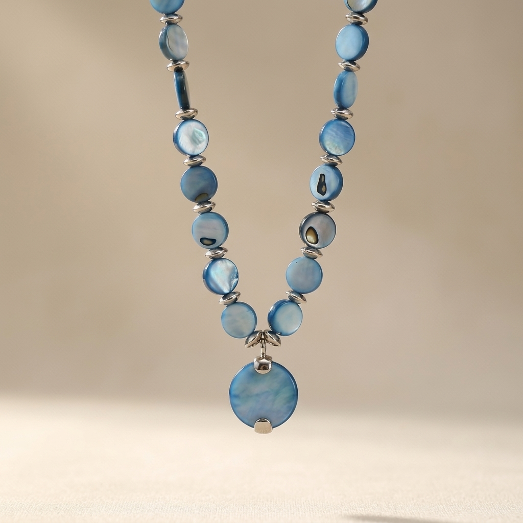 Bohemian Shell Beaded Beach Necklace
