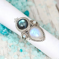 Wilhelmina moonstone ring