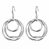 Classic Vintage Copper Hoop Earrings