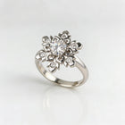 Elegant Minimalist Micro Paved Round Zirconia Ring