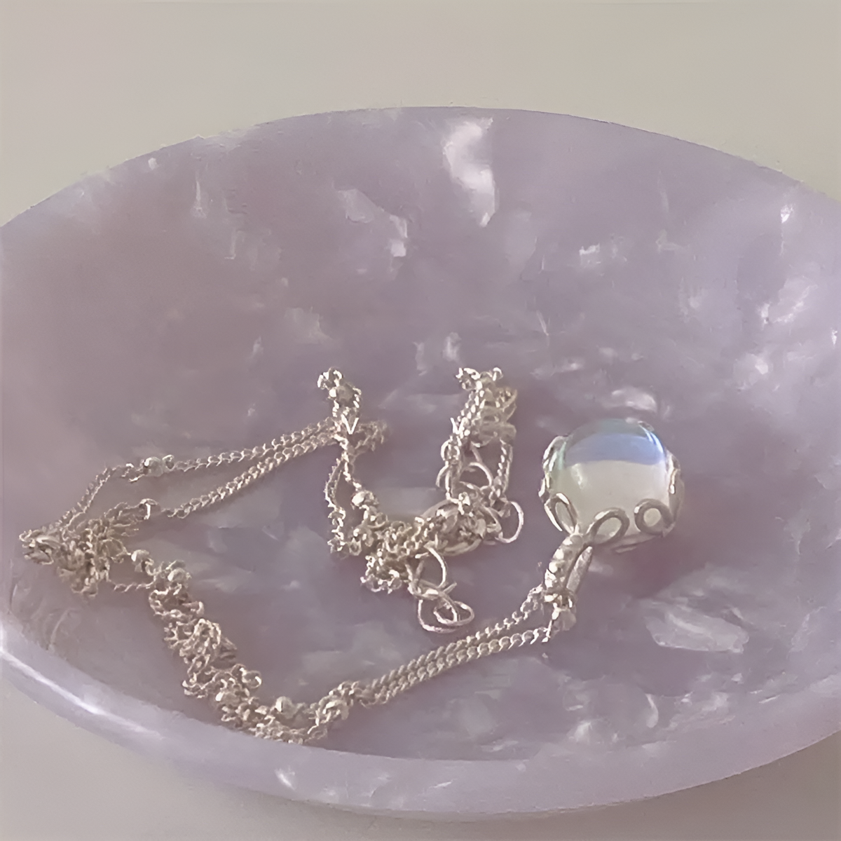 Moonstone necklace