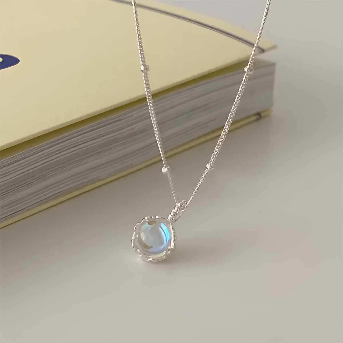 Moonstone necklace
