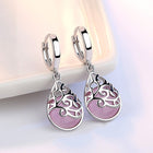 Elegant Silver Tree of Life Earrings