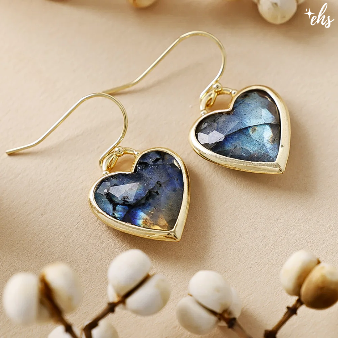 Elegant Love Bound Gold Plated Earrings
