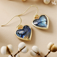 Elegant Love Bound Gold Plated Earrings
