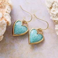 Elegant Love Bound Gold Plated Earrings