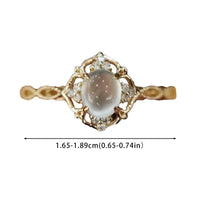 Mathilda moonstone ring
