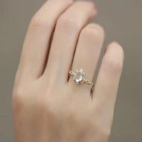 Mathilda moonstone ring