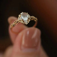 Mathilda moonstone ring