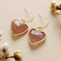 Elegant Love Bound Gold Plated Earrings