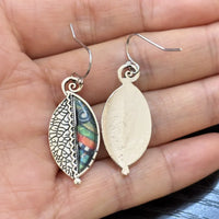 Bohemian Colorful Leaf Earrings