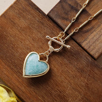 Elegant Love Bound Gold Plated Chain Necklace
