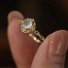 Mathilda moonstone ring