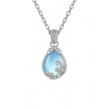 Silver / Blue