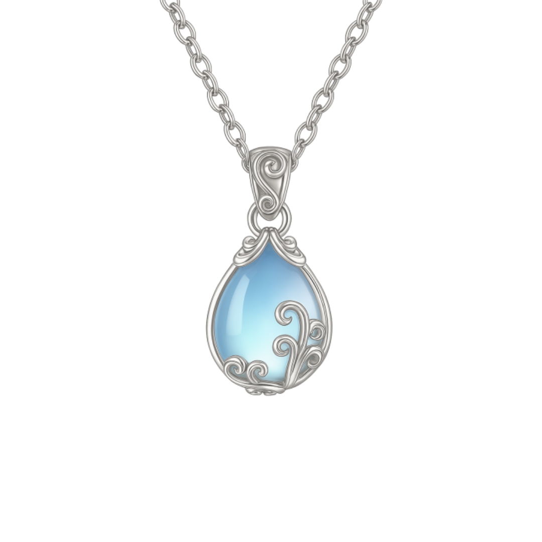 Soraya moonstone necklace