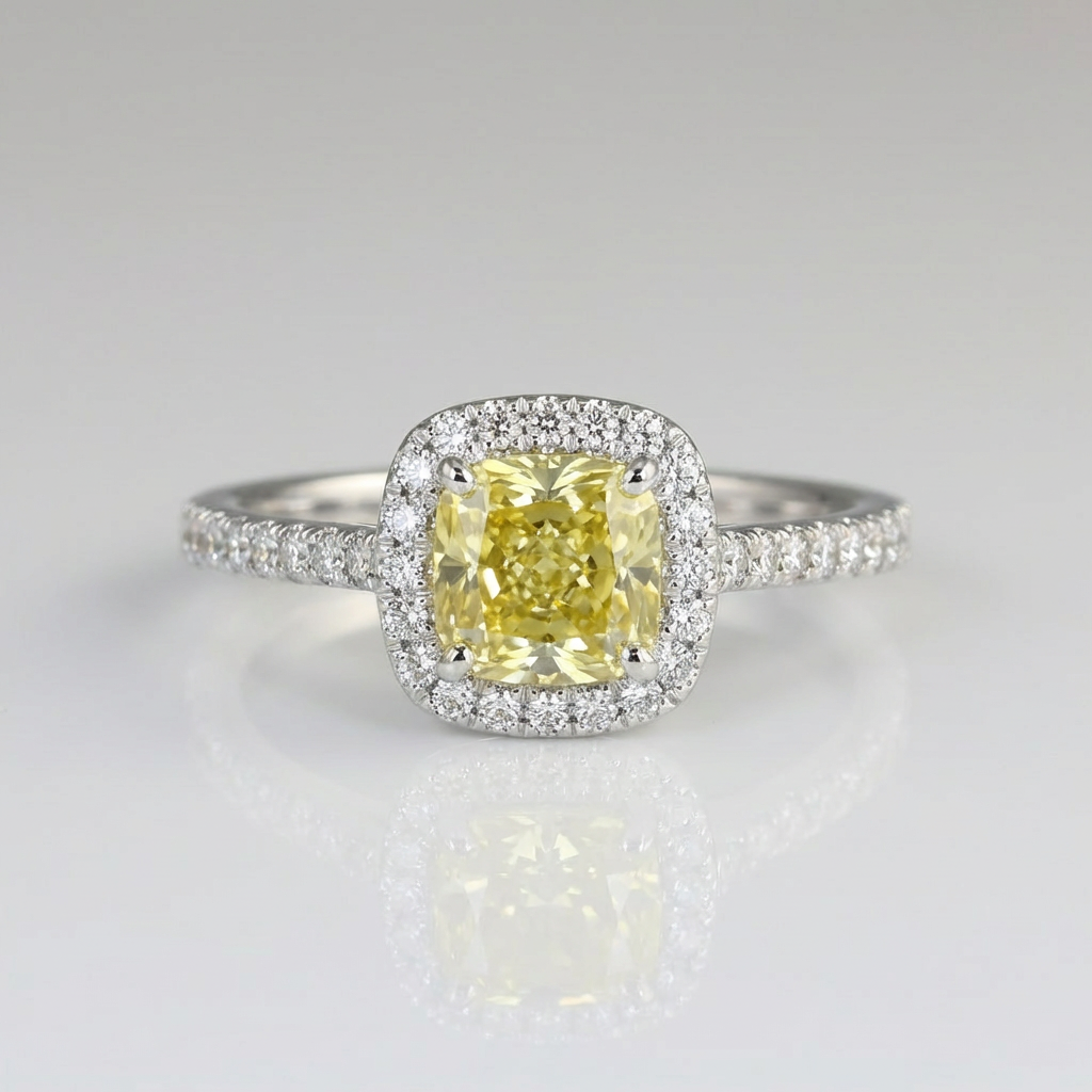 Vintage Style Adjustable Open Design Olive Green Zirconia Ring